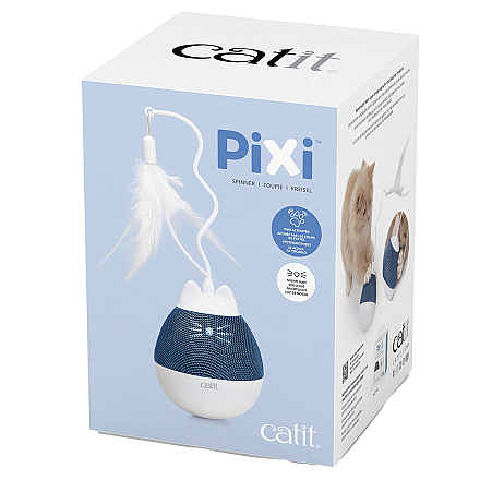 Catit Pixi Spinner Wit/Blauw