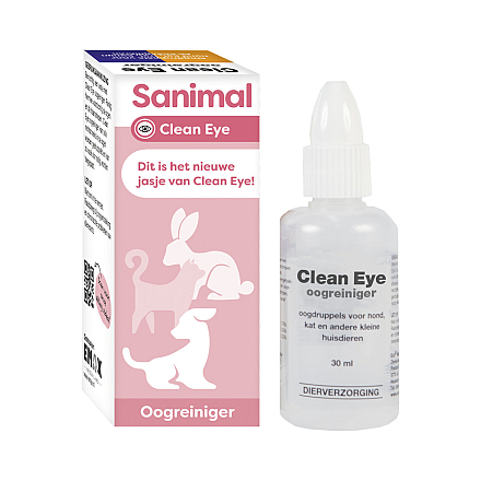 Sanimal Clean Eye Oogreiniger 30 ml