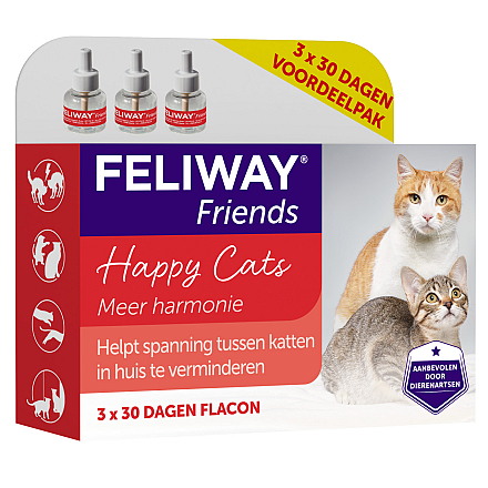 Feliway Friends refill tripack 3 x 48 ml