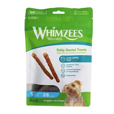 WHIMZEES Veggie Sausage S 28 st