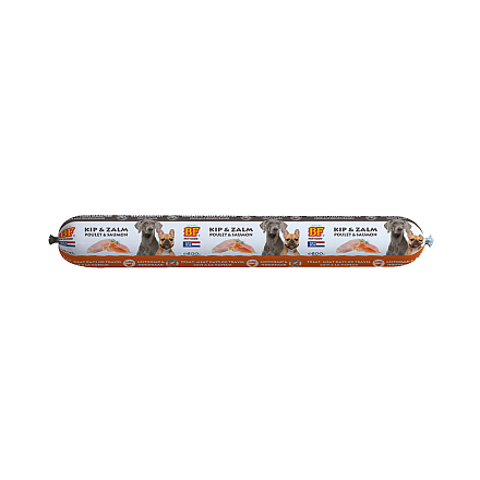 BF Petfood Vleesvoeding Compleet Kip/Zalm 800 gr