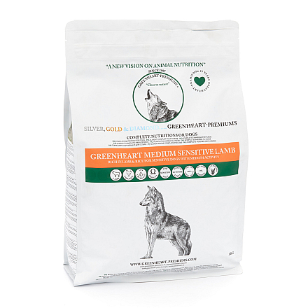 Greenheart Hondenvoer Medium Sensitive Lamb 3 kg