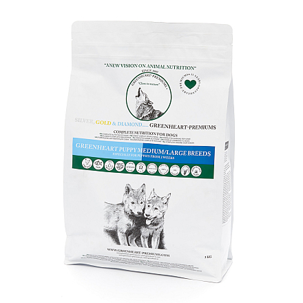 Greenheart Hondenvoer Puppy Medium & Large 3 kg