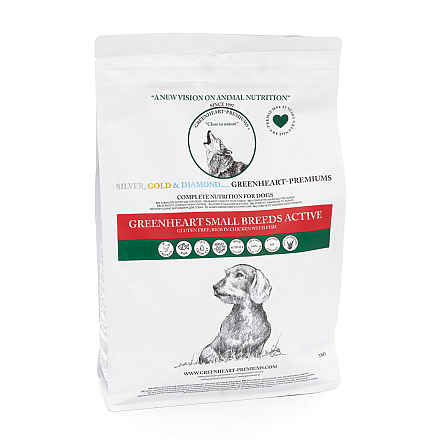 Greenheart Hondenvoer Small Active 3 kg