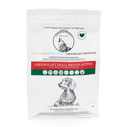 Greenheart Hondenvoer Small Low Activty 3 kg