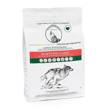 Greenheart Hondenvoer Sportline Classic 3 kg