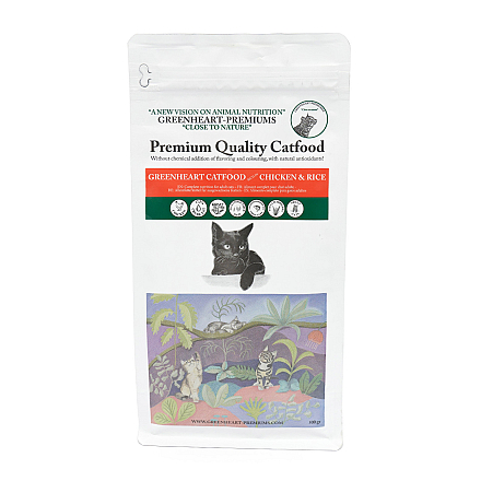 Greenheart Kattenvoer Chicken & Rice 500 gr