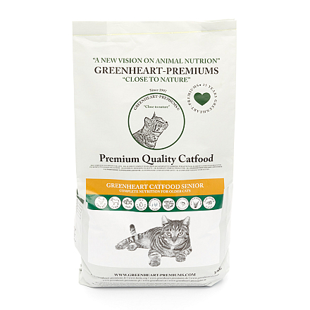 Greenheart Kattenvoer Senior 10 kg