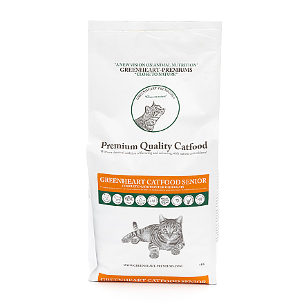 Greenheart Kattenvoer Senior 4 kg