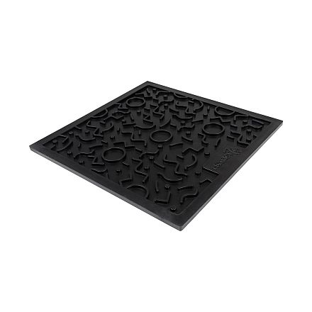 District 70 Likmat Quest Donkergrijs<br> 28 x 28 cm