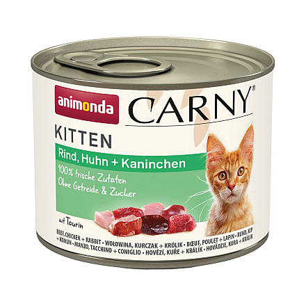 Animonda Carny Kitten Rund, Kip & Konijn <br>200 gr