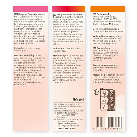 Beaphar Oogdruppels 50  ml