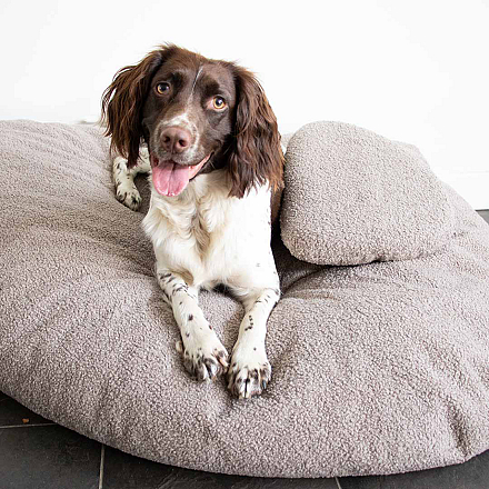 D&D Hondenkussen Pebble Taupe XL