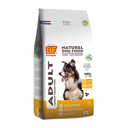 BF Petfood Hondenvoer Adult Kalkoen Graanvrij 12,5 kg