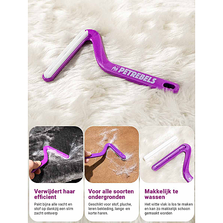 Petrebels & More Hair Remover Lucky No. 7 Purple