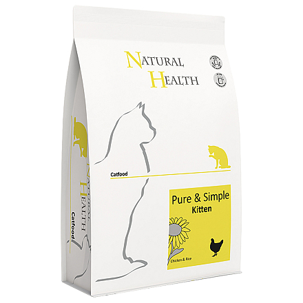 Natural Health Kattenvoer Pure & Simpel Kitten 1,5 kg