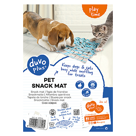 Duvo+ Snackmat Blauw/Grijs