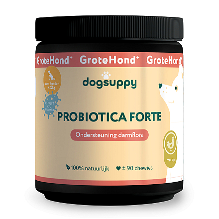 Dogsuppy GroteHond Probiotica Kip 90 st