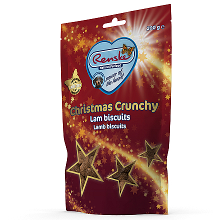 Renske Gezonde Beloning Crunchy Lam Kerst 200 gr