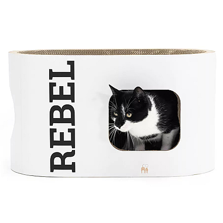 Petrebels Krabkarton Scratch 'n Rebel Ruby 60 White