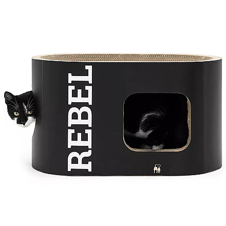 Petrebels Krabkarton Scratch 'n Rebel Ruby 60 Black