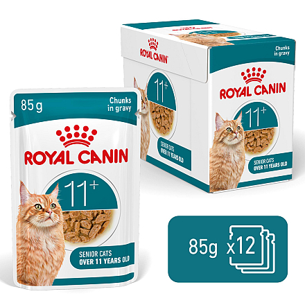 Royal Canin Kattenvoer Ageing 11+ in gravy <br>12 x 85 gr
