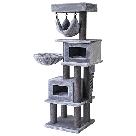 Boony Krabpaal Batuma Grijs/Zwart 156 cm