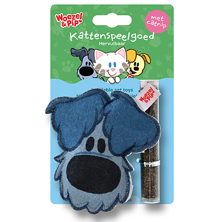Woezel & Pip Kattenspeelgoed Woezel Catnip Vulbaar