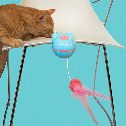 Coockoo Kattenspeelgoed Reckless Roxy Blauw/Roze