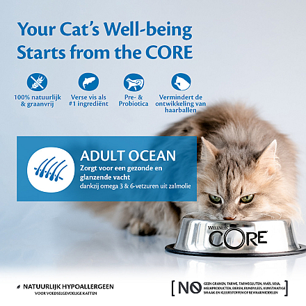 Wellness CORE kattenvoer Ocean <br>1,75 kg