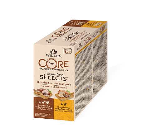 Wellness CORE Signature Selects Shredded selection 8 st