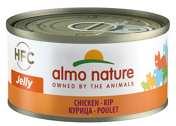 Almo Nature kattenvoer HFC Jelly kip 70 gr