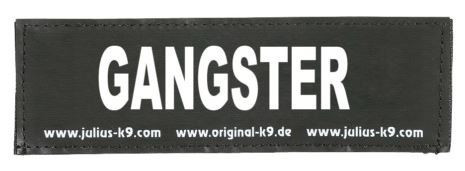 Julius K9 Velcro stickers S GANGSTER