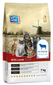 CaroCroc kattenvoer with Lamb 7 kg